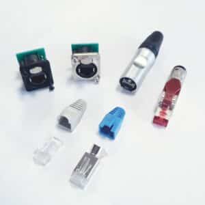 RJ45 connectors and adapters